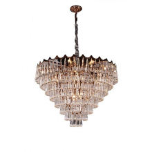 Lighting Big Luxury Metal Decoration Glass Lamp Modern Golden Led Chandelier & Pendant Light